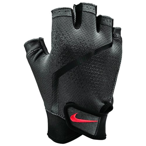 Перчатки для бега Nike MENS EXTREME FITNESS GLOVES ANTHRACITE/BLACK/LT CRIMSON L