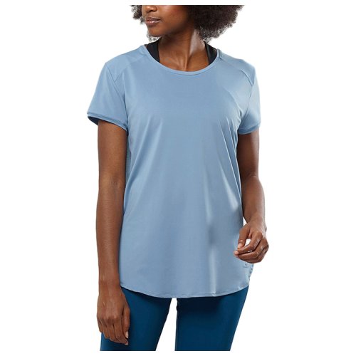 Футболка Salomon COMET BREEZE TEE W FADED DENIM SS19