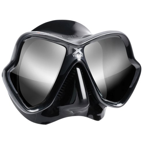 Маска MARES X-VISION ULTRA LS чорна з дзеркальними лінзами