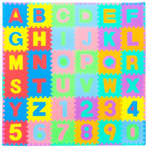 Пазл-мат Prosource Kips Puzzle Alphabet and Number Foam Play Mat