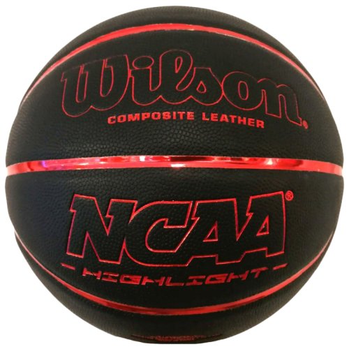 Мяч баскетбольный Wilson NCAA HIGHLIGHT BBALL BL/RD SZ7 SS19