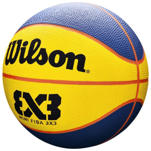 Міні-м'яч баскетбольний Wilson FIBA 3X3 MINI BBALL BL/YEL SS19