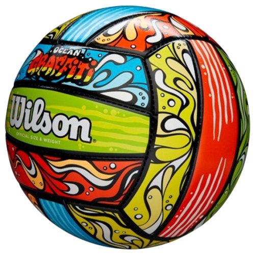 Мяч волейбольный Wilson OCEAN GRAFFITI BL/OR/GR SS19