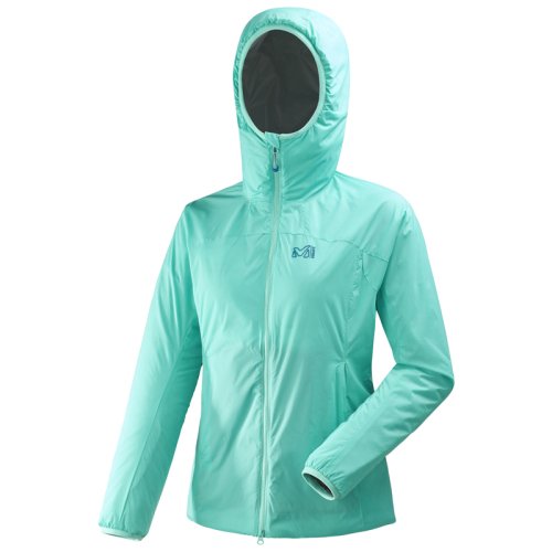 Куртка утепл. MILLET LD K BELAY HOODIE BLEU TURQUOISE