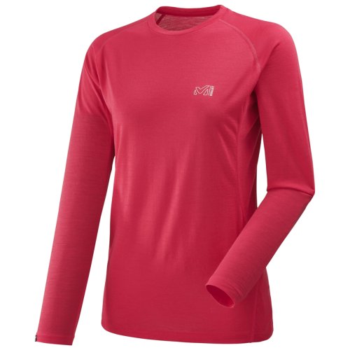 Лонгслів MILLET LD C WOOL BLEND 150 LS HEADY MAGENTA