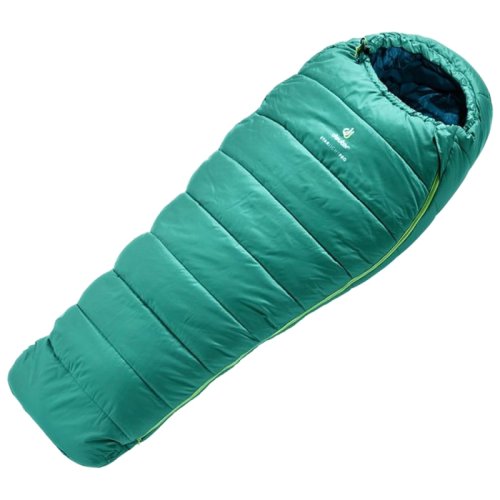 Спальный мешок Deuter Starlight Pro цвет 2322 alpinegreen-navy left левый