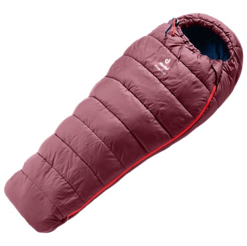 Спальний мішок Deuter Starlight колір 5322 maron-navy left лівий