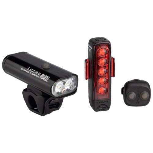 Комплект света CONNECT DRIVE 800XL / STRIP CONNECT PAIRCONNECT DRIVE FRONT + LED STRIP CONNECT DRIVE - INCLUDES 1 FRONT LED MACRO DRIVE AND 1 REAR STRIP DRIVE, WIRELESS REMOTE BUTTON, REAR MOUNTING SILICONE RUBBER STRAP, AND USB CABLE