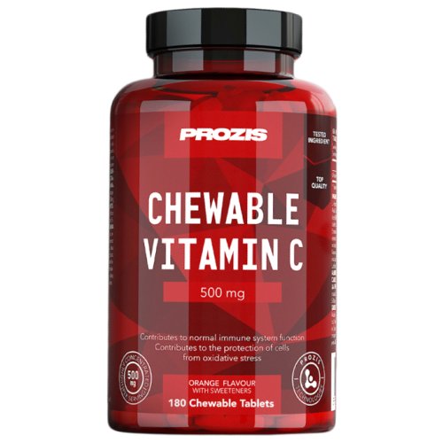 Витамины Prozis Vitamin С 500 mg - 90 жев. таб. - orange