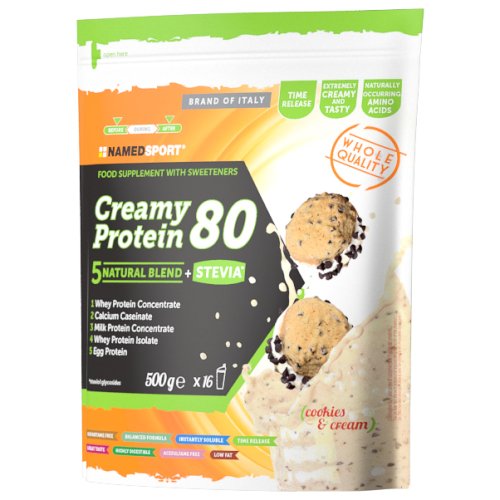 Протеин Namedsport CREAMY PROTEIN 80 500 г кремовое печенье