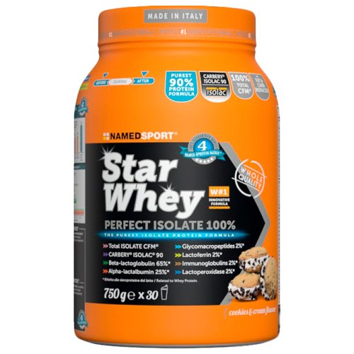 Протеин Namedsport STAR WHEY ISOLATE 750 г кремовое печенье