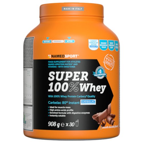 Протеин Namedsport SUPER 100% WHEY 908 г шоколад
