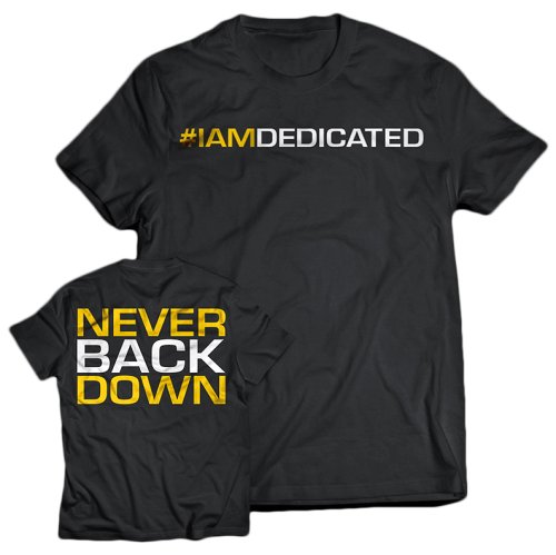 Футболка Dedicated T-Shirt "never back down" - XXL