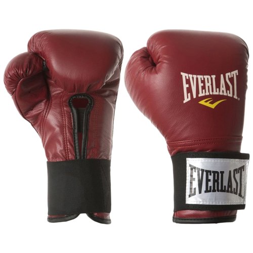 Боксерские перчатки  EVERLAST  Leather velcroed training glove