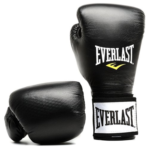 Боксерские перчатки  EVERLAST Leather velcroed training glove
