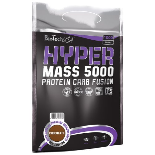 Белковый гейнер BioTech USA HYPER MASS 5000 1000 гр - ваниль