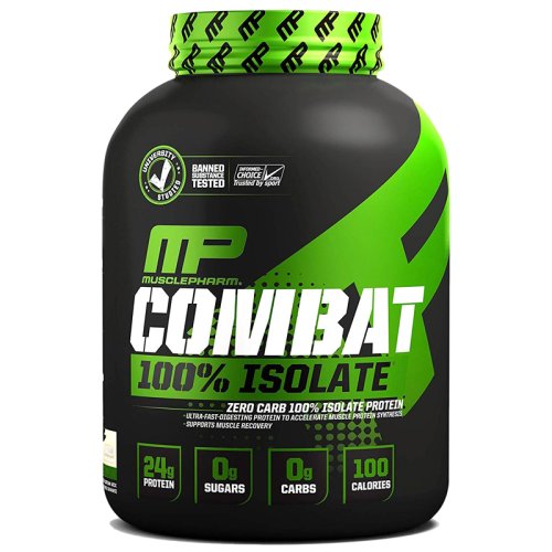Протеин Muscle Pharm Combat Isolate 1,814 кг - vanilla ice cream