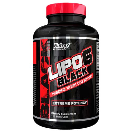 Жиросжигатель Nutrex Research Lipo-6 Black PowerFULL Extreme Potency 120 . Капс