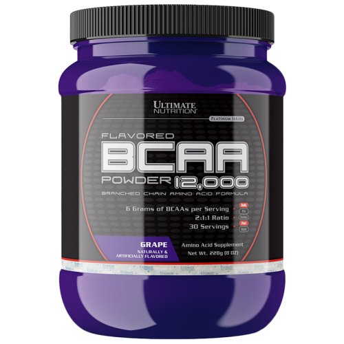 Аминокислота Ultimate Nutrition BCAA  powder 228 гр - grape
