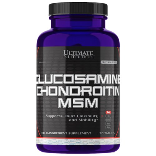 Витамины Ultimate Nutrition Glucosamine & CHONDROITIN, MSM - 90 таб