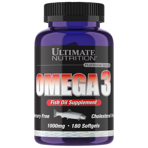Витамины Ultimate Nutrition Omega 3 - 180 софт.гель