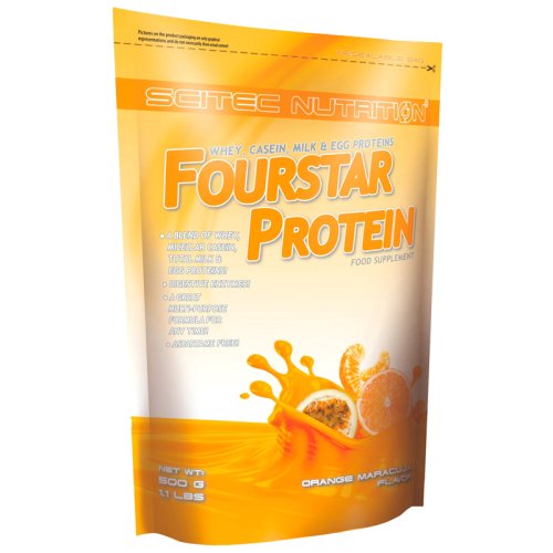 Протеин Scitec nutrition Fourstar Protein Т500гр orange maracuja