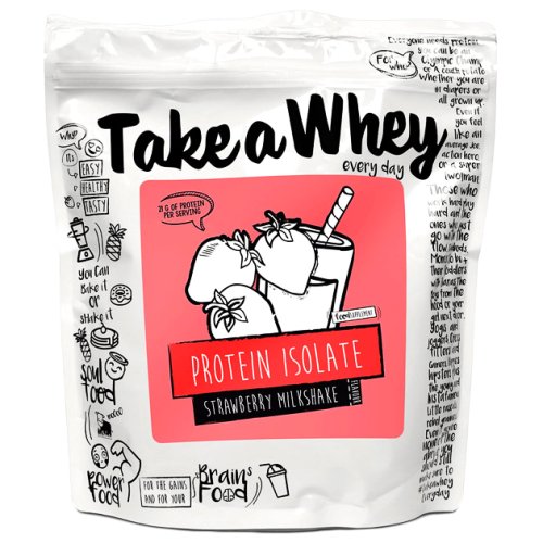 Протеин Take-a-Whey 100% Isolate Protein 0.908 гр - strawberry