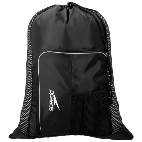 Сумка-мешок Speedo DELUXE VENT MESH BAG XU BLACK/WHITE