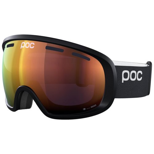 Маска г/л POC Fovea Mid Clarity Uranium Black/Spektris Orange