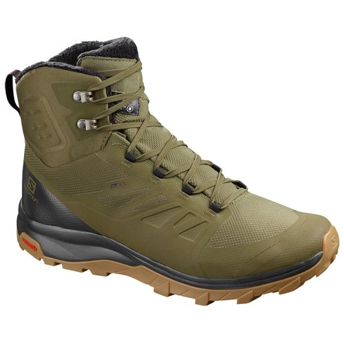 Ботинки Salomon OUTblast TS CSWP Burnt Oliv/PHANTO