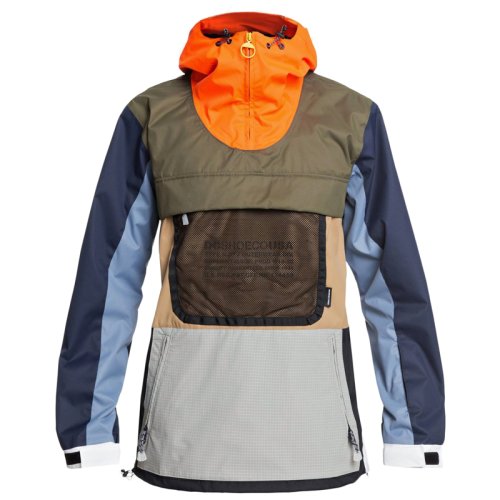 Куртка DC ASAP ANORAK SE M SNJT XNGB Orange/Green/Blue