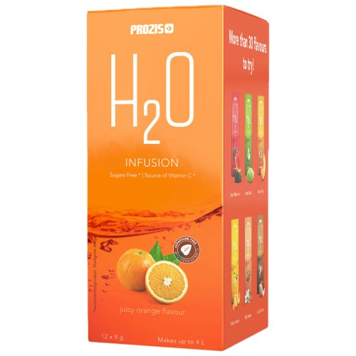 Изотоник Prozis H2O Infusion 9гр*12- Juicy Orange