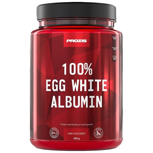 Протеин Prozis 100% Egg White - Albumin 900 гр - Vanilla Toffee