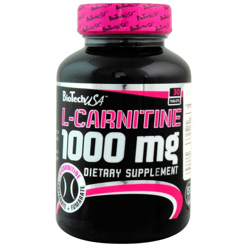 Жироспалювач BioTechUSA L-CARNITINE 1000 MG - 30 таб.