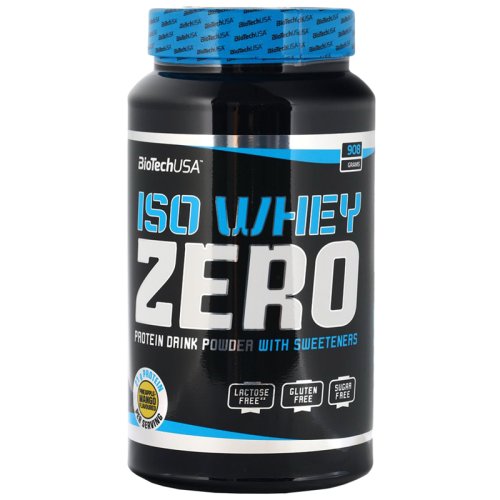 Протеин BioTechUSA ISO WHEY 908 гр банка - ваніль-циннамон