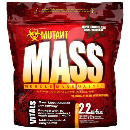 Гейнер Mutant Mass 2270 гр - chocolate brownie