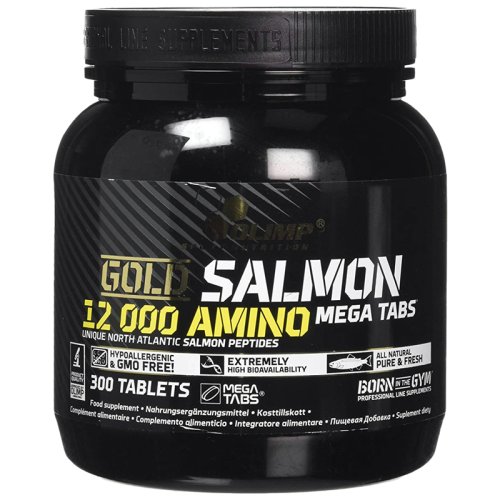 Аминокислота Olimp Nutrition Gold Salmon 12000 Amino 300 таб