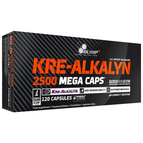 Креатин Olimp Nutrition Kre-Alkalyn 2500 Mega 120 капс