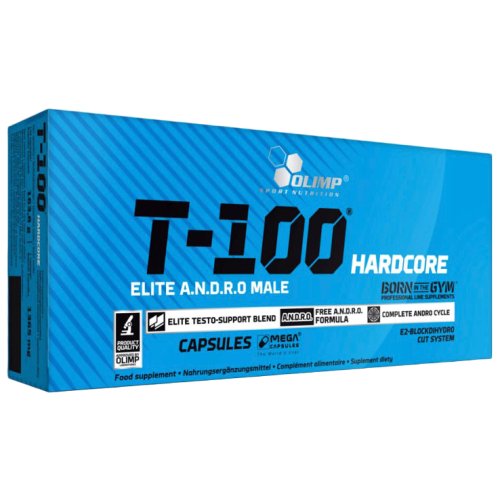 Тестостероновый бустер Olimp Nutrition T-100 HardCORE Mega 120 капс