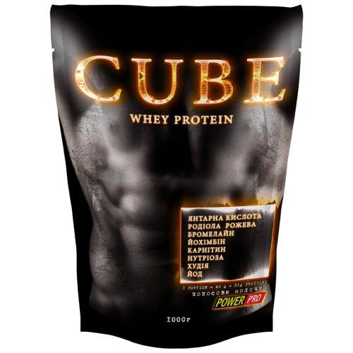 Протеин PowerPro CUBE, 1кг - Black Coffee
