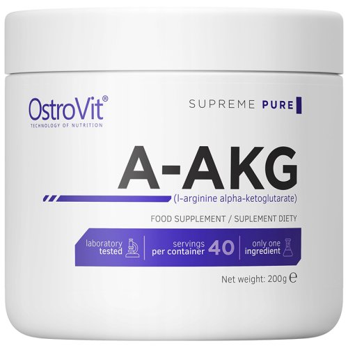 Аминокислота Ostrovit AAKG 200 гр - апельсин