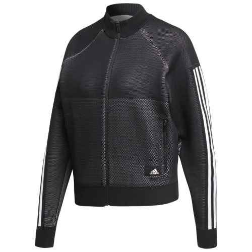 Олимпийка Adidas W Id Knit Trtop BLACK|WHIT