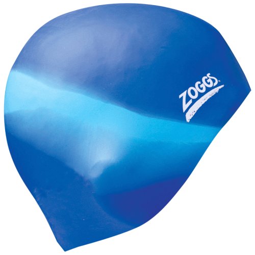 Шапочка для плавания ZOGGS Silicone Cap Multi Colour Blue/L.Blue