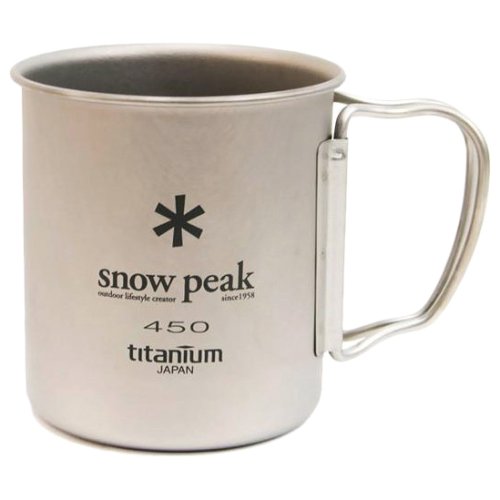 Кружка Snow Peak MG-043R Titanium Single Wall 450ml