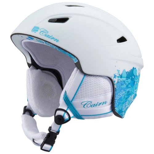 Шлем горнолыжный Cairn PROFIL 55/56 Mat Silver Shade Flower