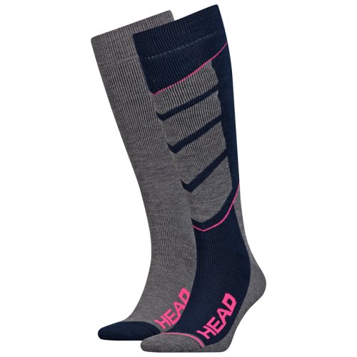 Носки г/л  HEAD UNISEX SKI V-SHAPE KNEEHIGH 2P