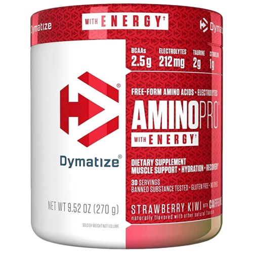 Аминокислота Dymatize Amino Pro 270 гр - Strawberry Kiwi with Caffeine