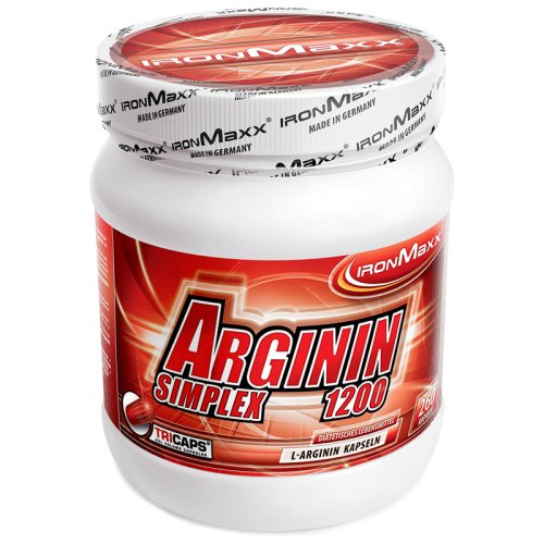 Аминокислота IronMaxx Arginin Simplex 1200 - 260 капс