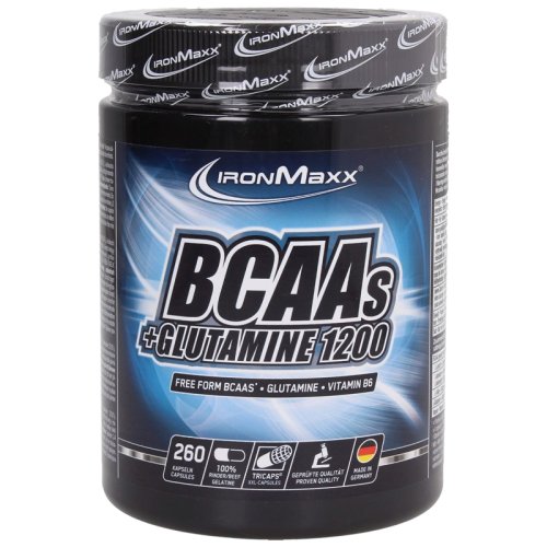Аминокислота IronMaxx BCAA´s + Glutamine 1200 - 260 капс