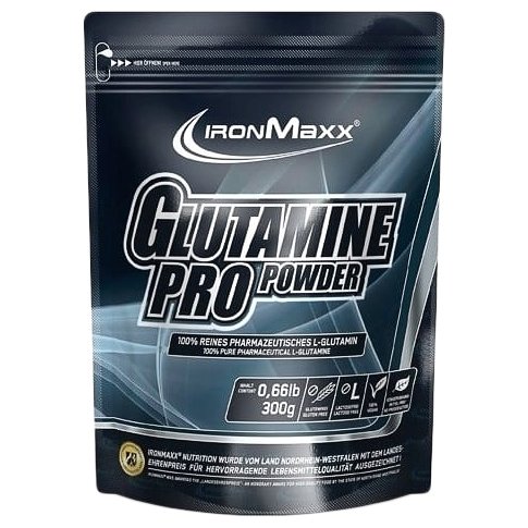 Аминокислота IronMaxx Glutamine Pro Powder - 300 гр
